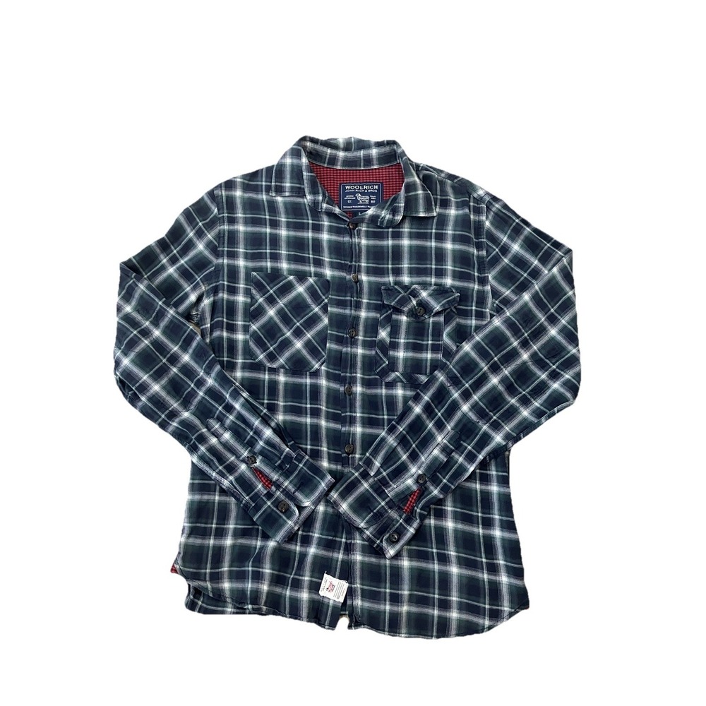 Woolrich Flannel Plaid Blue M‎